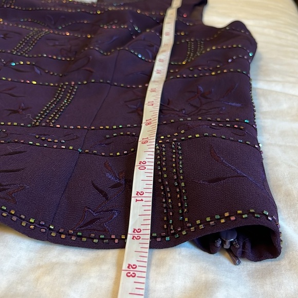 R&M Richards Glitter Embroidered Two Piece Set - Picture 11 of 12